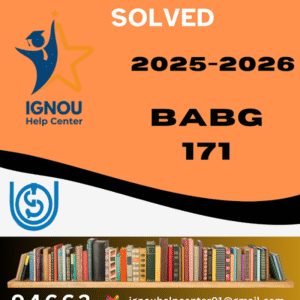 BABG-171 Understanding B.R. Ambedkar